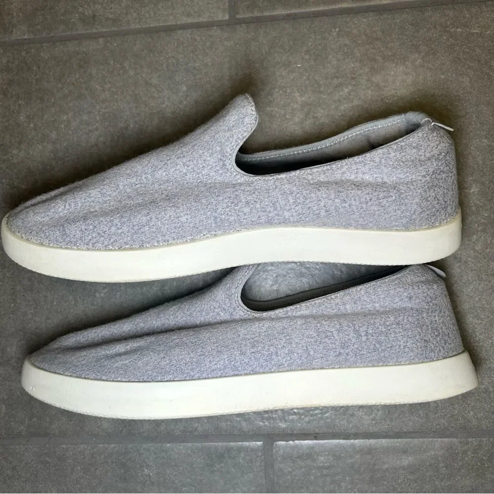 Allbirds Wool Loungers Gray Slip On Casual Sneakers Women’s Shoe Size 10